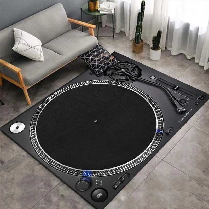Disco Player Carpet for Living Room Area Rugs rative Floor Rug Carpets ...