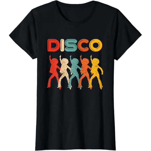 Disco T-Shirt 70s Disco Themed Shirt Vintage Retro Dancing T-Shirt