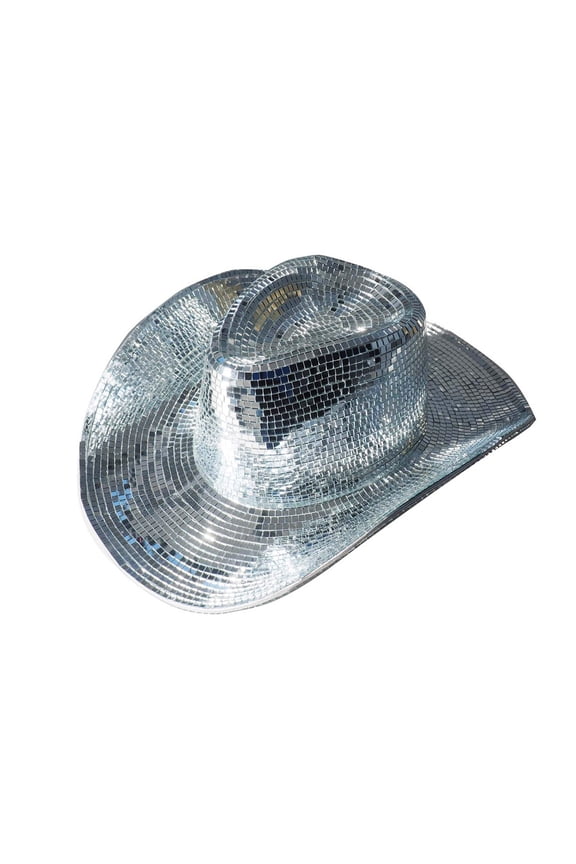 Disco Tile Cowboy Hat - Adult