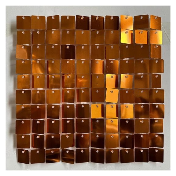 Disco Wall Panels, Square Sequin Shimmer Wall Backdrop Panels for Birthday, Wedding and Party Decor, Easy to Hang Photo Backdrops