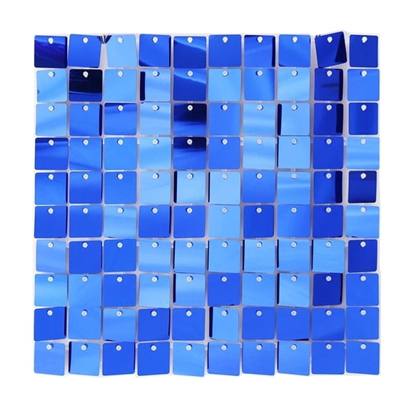 Disco Wall Panels, Square Sequin Shimmer Wall Backdrop Panels for Birthday, Wedding and Party Decor, Easy to Hang Photo Backdrops