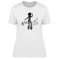 thumbnail image 1 of Disco Woman Dancing T-Shirt Women -Image by Shutterstock, Female Small, 1 of 2