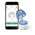thumbnail image 1 of DiscoMax Bluetooth Rechargeable Hearing Amplifiers - smart phone App for iphone/iOS/android - low cost hearing ear assist Amplifier - Pair - FREE 2X replaceable battery modules, 1 of 8