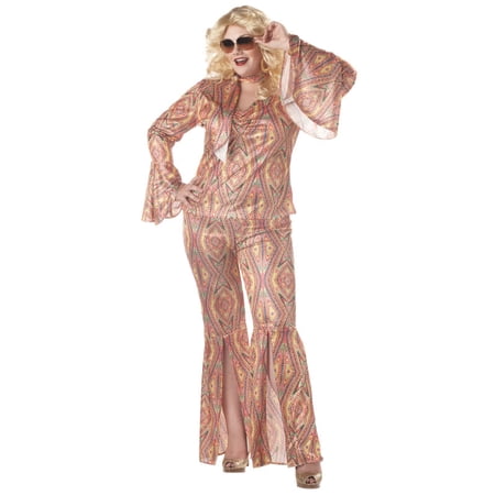 Discolicious Adult Plus Halloween Costume