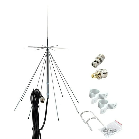 D3000 Scanner/CB UHF VHF Radio Antenna with Receive Transmit HF VHF UHF ...