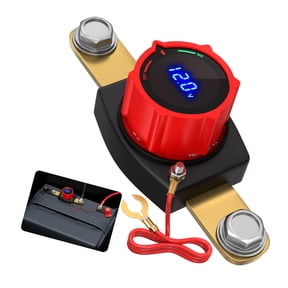 Disconnect Switches with Digital Electric Readout & Waterproof Designs Easy to Use for Safety in Cars Boats