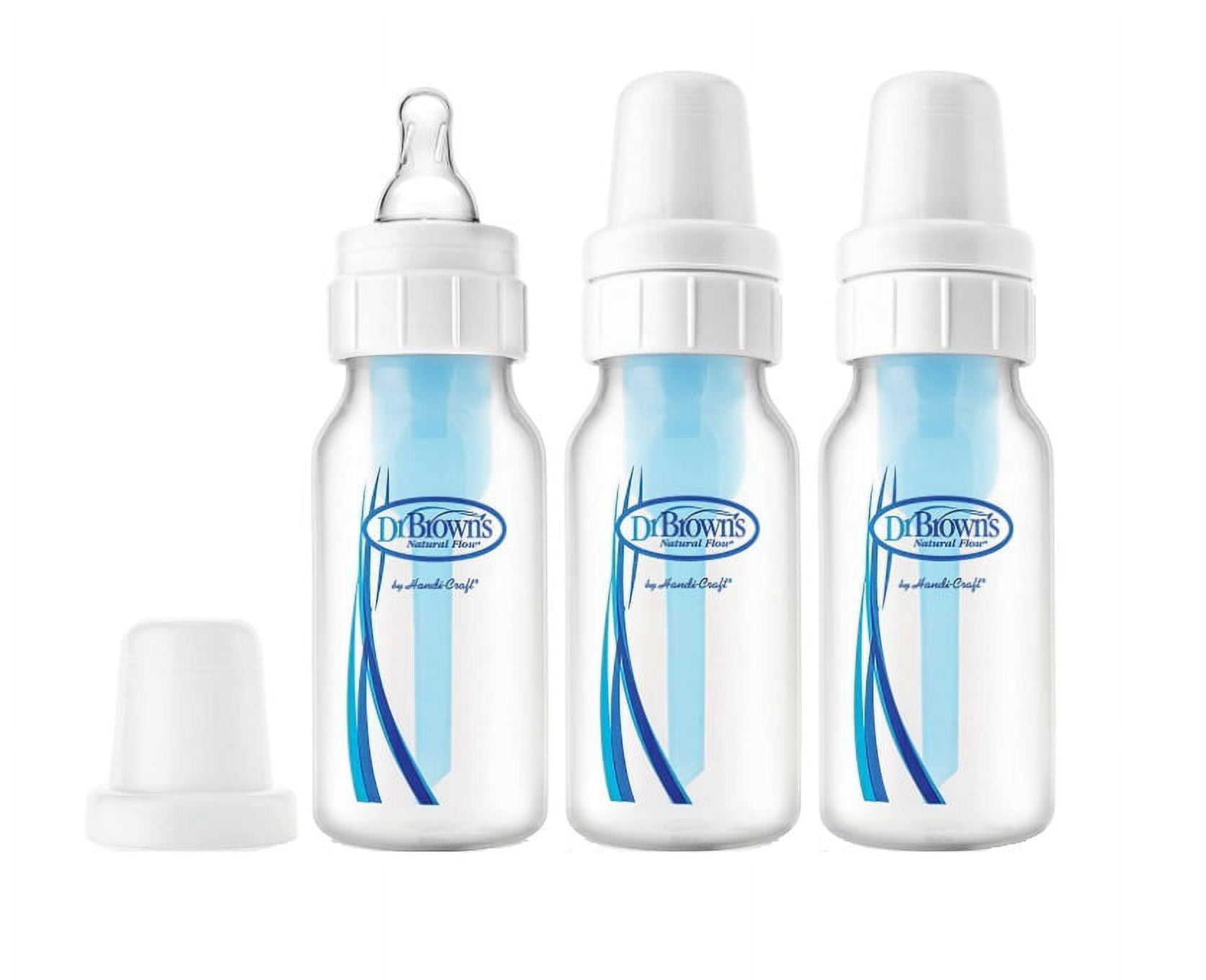 Brown's Natural Flow Oz Baby Bottle 3pk, BPA-Free