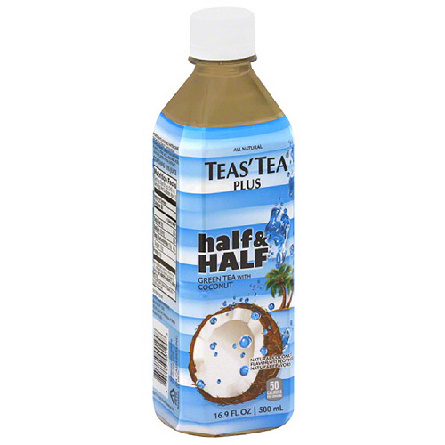 ***Discontinued by Kehe 06.10***TEAS' TEA Plus Half & Half Green Tea with Coconut Plus Half