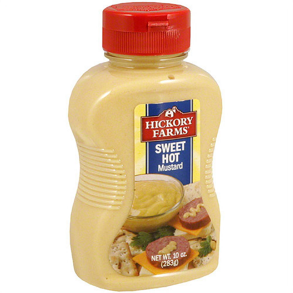 Hickory Farms Classic Tangy Flavor Sweet Hot Mustard, 10 oz
