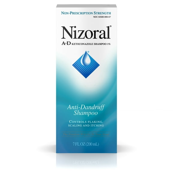 Nizoral A-D Anti-Dandruff Shampoo, 7 Oz