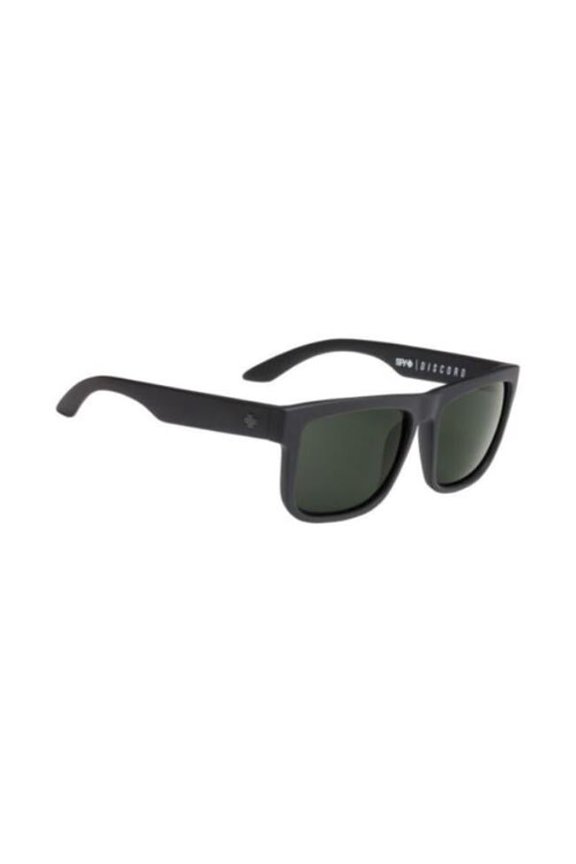 Discord Sunglasses, Soft Matte Black & Happy Gray Green