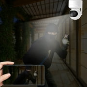 Discount Bonanza, Indoor Security Camera HD WiFi Camera for Home Security 2.4GHz WiFi Motion Detection Night Vision 2-Way Audio Ideal for Baby Monitor Trending | Plastic, White, Akmoler