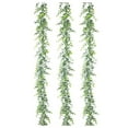thumbnail image 1 of Discount! FNGZ Artificial Flowers Wreath 1Packs Garlands Greenery Garlands Fake Vines Total 5.91ft Faux Hanging Plants for Wedding Table Arch Wall Party Home Bedroom Decor, 1 of 9