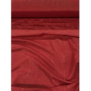 Discount Fabric Moire` Bengaline Faille Red QQ48