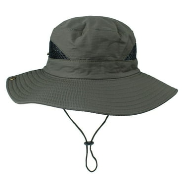 Discount! Fdelink Bucket Hat Sun UV Protection Hat Unisex Adjustable Cap Color Boonie Hats Cap Mens Fisherman Hat Army Green