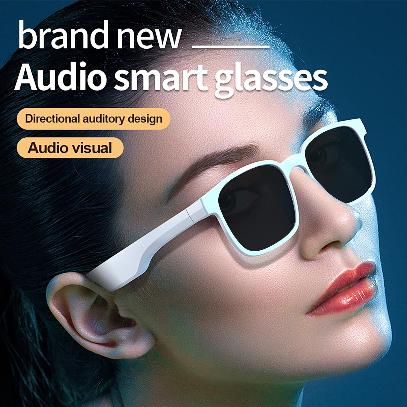 Discount Galore, Smart Glasses with Bluetooth Audio, BuiltIn Mic for