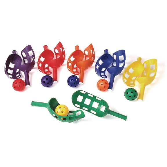 Excellerations Scoop Ball - 6 Sets in 6 Colors