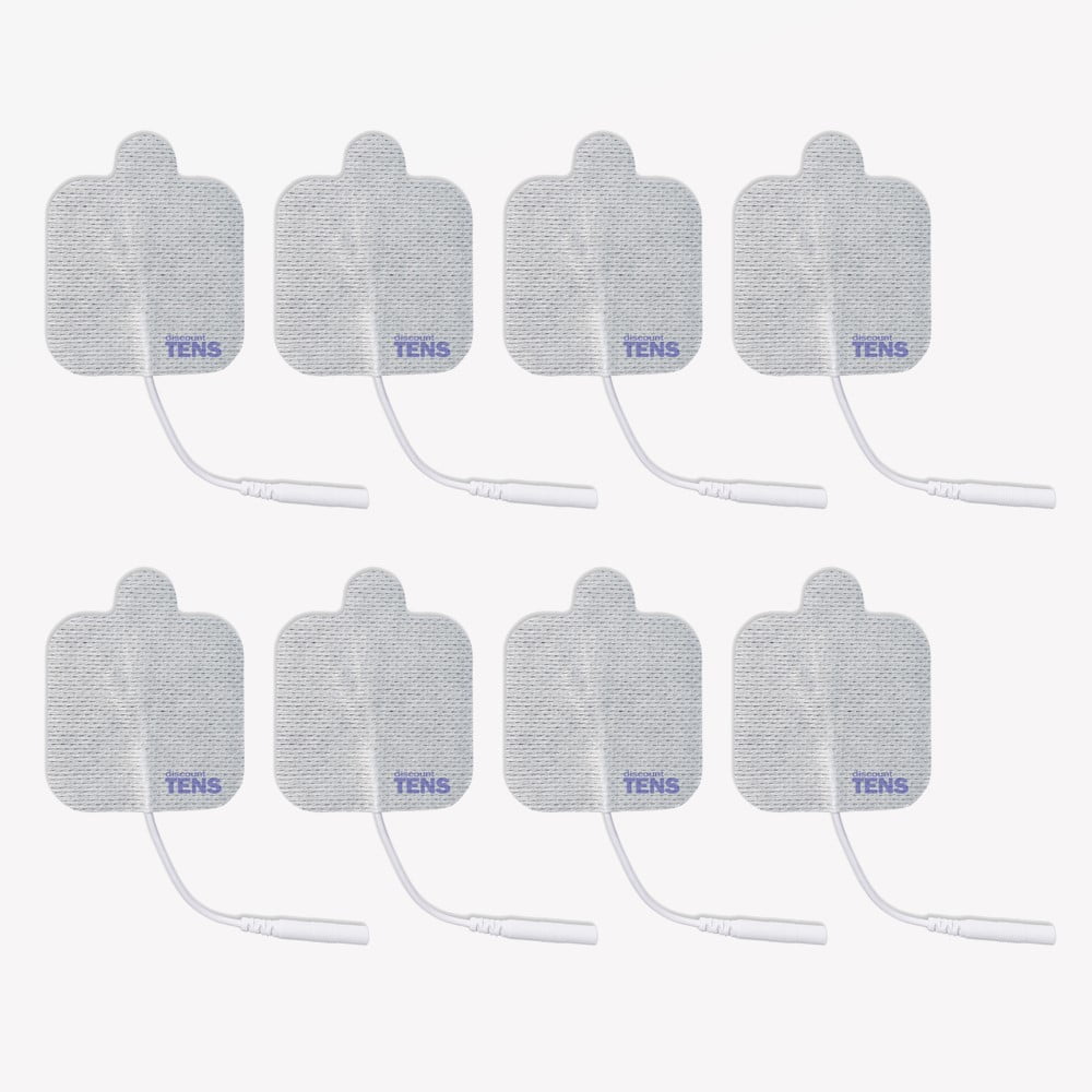 Discount TENS, EMPI Compatible TENS Electrodes, 8 Premium Replacement