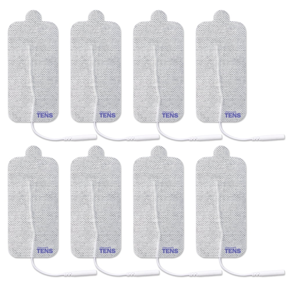 Discount TENS, EMPI Compatible TENS Electrodes, 8 Premium Replacement