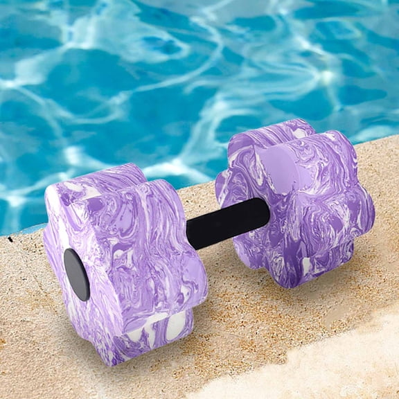 mtvxesu Floating Barbell Water Dumbbell Foam Resistance Fitness Equipment For Swimming Pool Workouts And Aqua Therapy, Set Of 1
