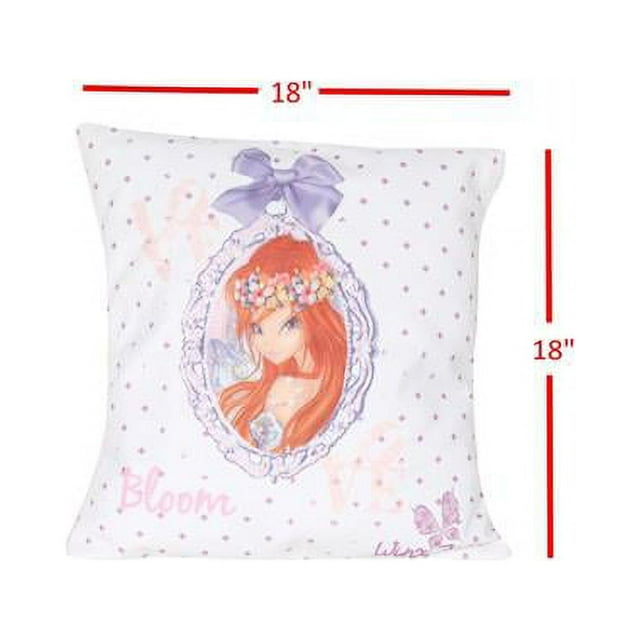 DiscountWorld HD-4897-TP Decorative Pillow for Home Decor - Set of 2, Bloom