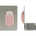 thumbnail image 1 of Discounted Items Slim Mouse Holder for Laptop, Universal Stick-On Mouse Pouches with Reusable Adhesive Mouse Pocket, Mouse Storage Bags for Computer Office Home, Pink, 1 of 6