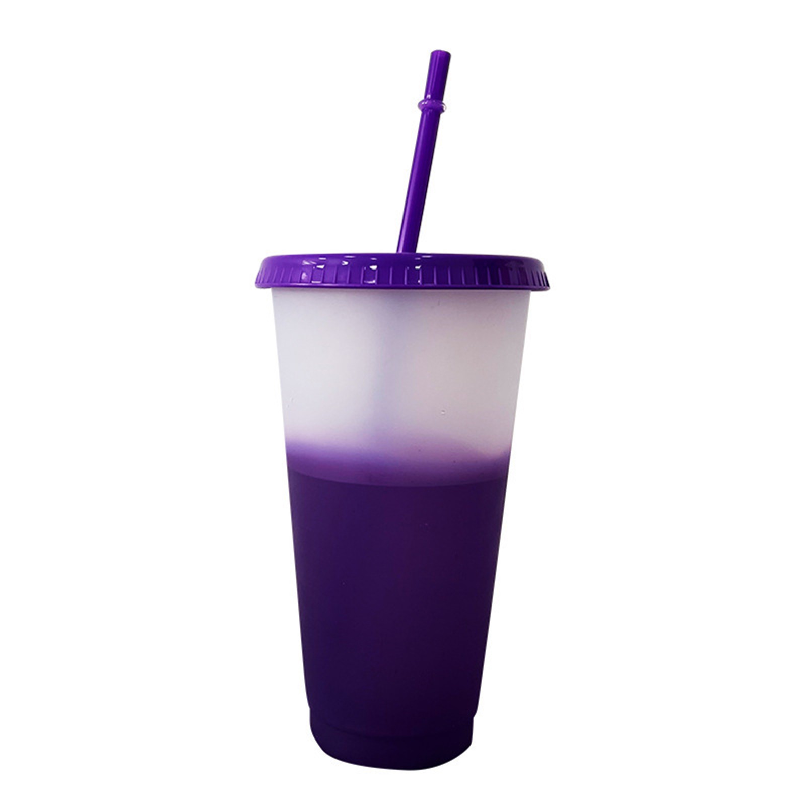 Discounted Prices! Color Changing Cup Purple, Purple, 7.02*4.1*2.34In, Plastic 1 Color Changing Cup Relocy