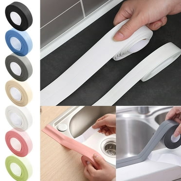 Discounted Stock! 1Pc Sealing Tape 2M*3.8Cm Anti-Mildew and Waterproof Tape for Kitchen and Bathroom Sink Gap Filling and Sealing Strip B Today Deals! Kpamnxio Command Strips