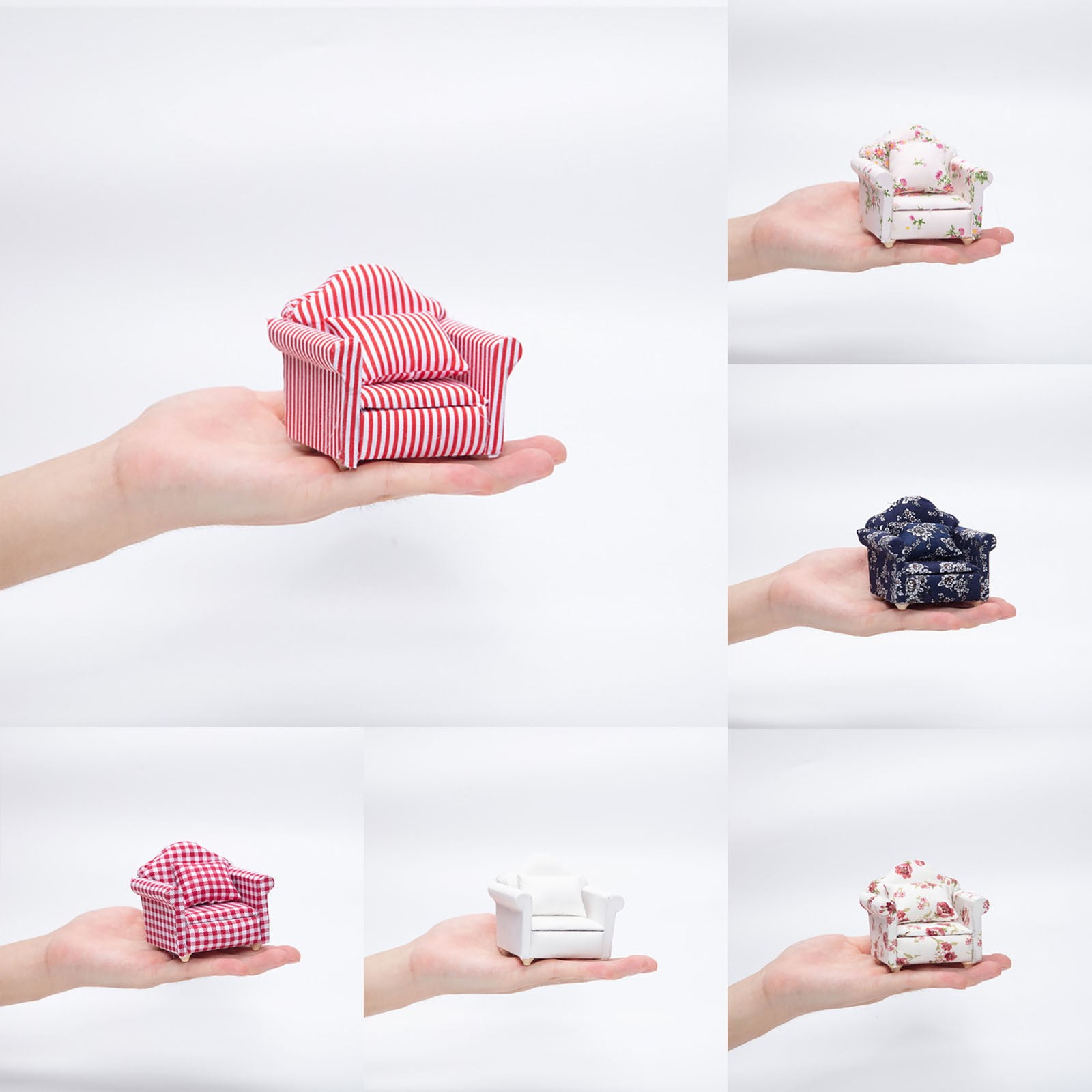 Discounted Stock! 1X Mini Furniture Living Room Scene Model Mini