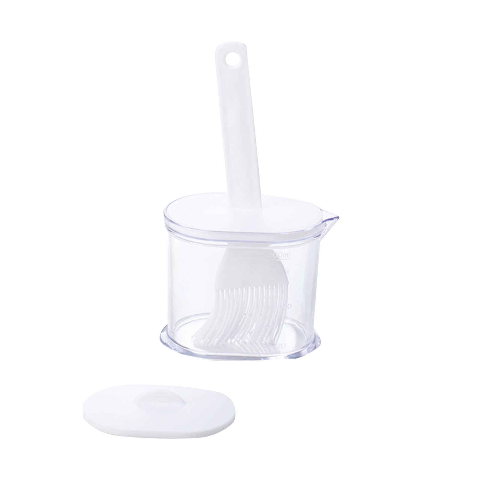 Discounted item! Plertrvy Oil Bottle White, Household Barbecue Grill