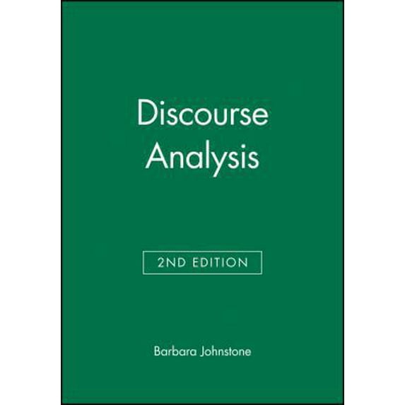 Pre-Owned Discourse Analysis (Paperback) 1405144270 9781405144278