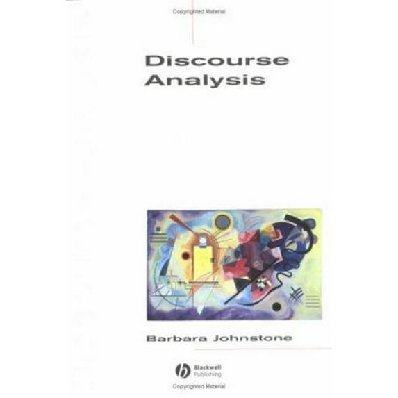 Pre-Owned Discourse Analysis (Paperback) 0631208771 9780631208778