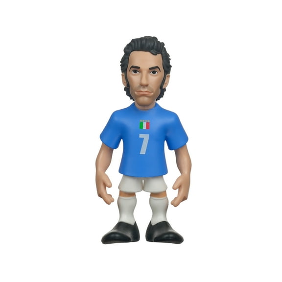Minix Alessandro Del Piero 12cm Collectible Figurine – Italy Juventus Kit Options | Officially Licensed Football Star for Fans Collectors