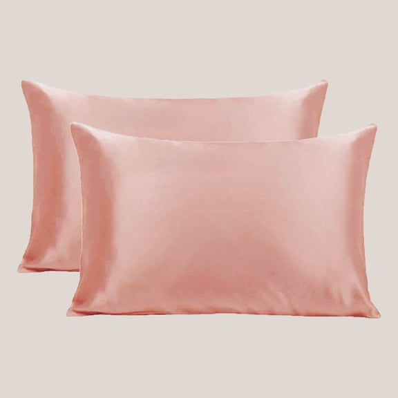 Discover Night LLC SHINE by NIGHT Satin Anti-Aging Pillowcase - 2 Pack White - Standard