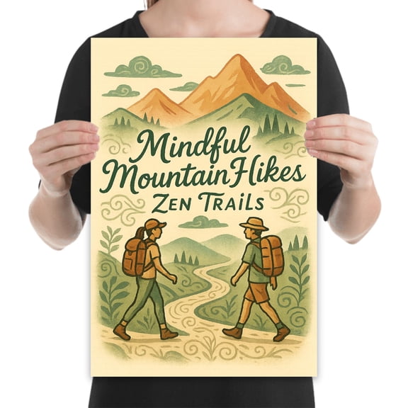 Peaceful Beauty Poster - Wall Decor for Tranquil Spaces Gift