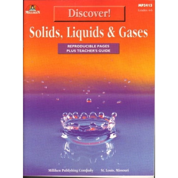Pre-Owned Discover! Solids, Liquids & Gases: Reproducible Pages Plus Teacher's Guide Paperback