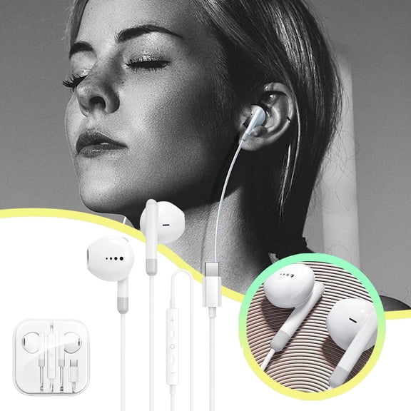 Discover The Future Of Audio With Type C Interface Wired Headphones – Featuring Sound Quality & Trendy Design!