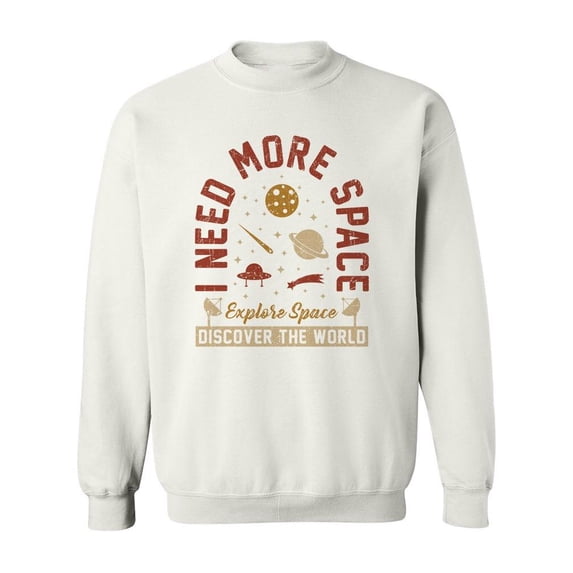 Discover The World. Sweatshirt Men -Image by Shutterstock, Male 3X-Large