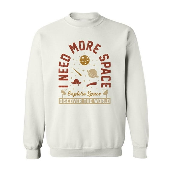 Discover The World. Sweatshirt Men -Image by Shutterstock, Male Small