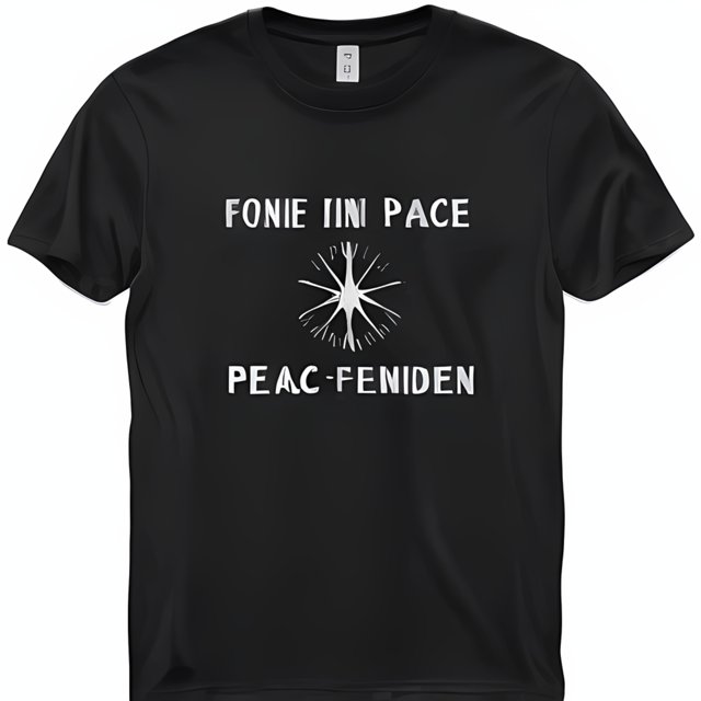 Discover Your Path with 'FONIE IN Vedne' Compass Black TShirt