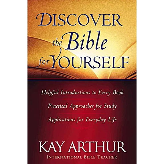 Pre-Owned Discover the Bible for Yourself: *Helpful Introductions to Every Book *Practical Approaches for Study *Applications for Everyday Life (Paperback) 0736910689 9780736910682