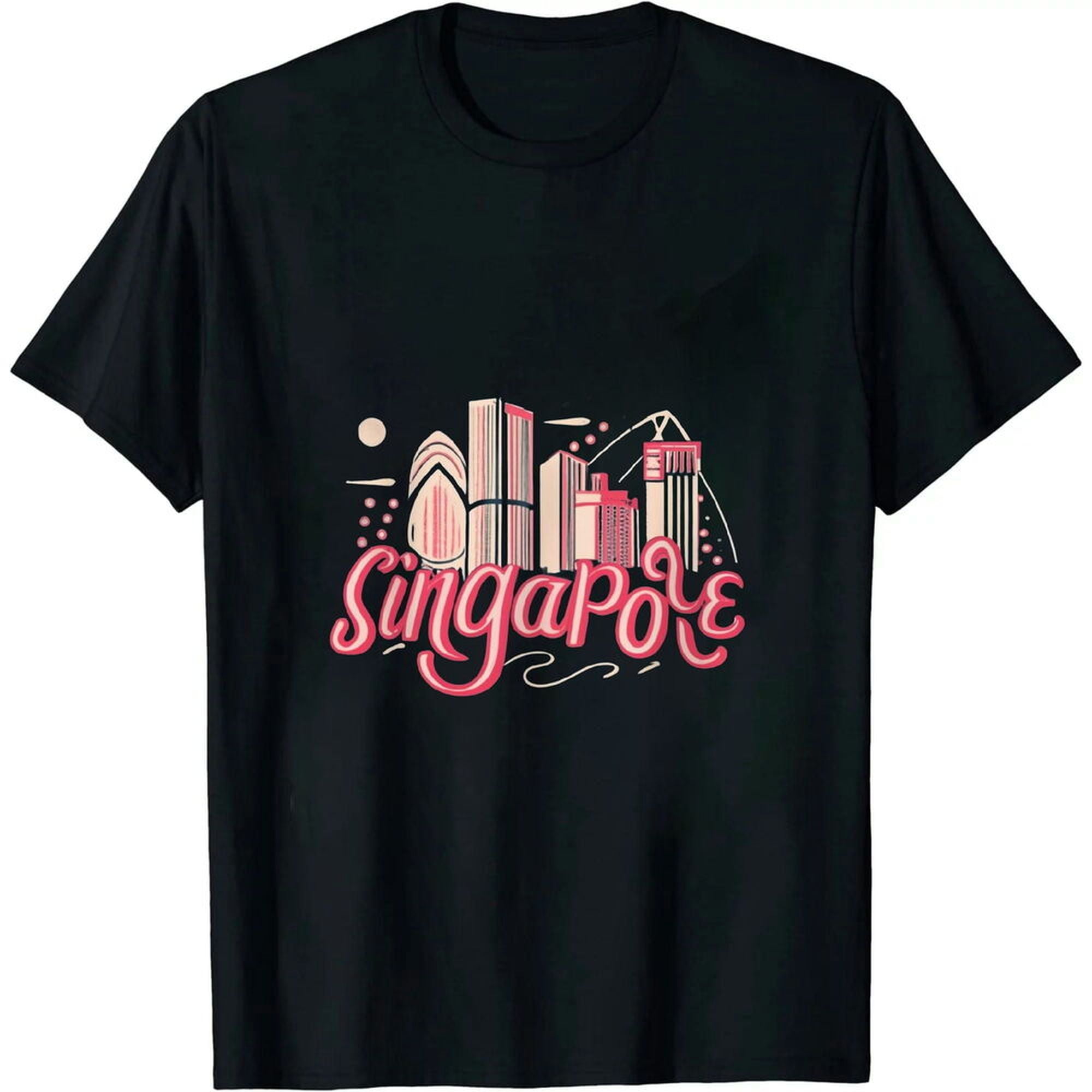 Discover the Charm of Singapore with Lion City Heritage Tee: Unveiling 