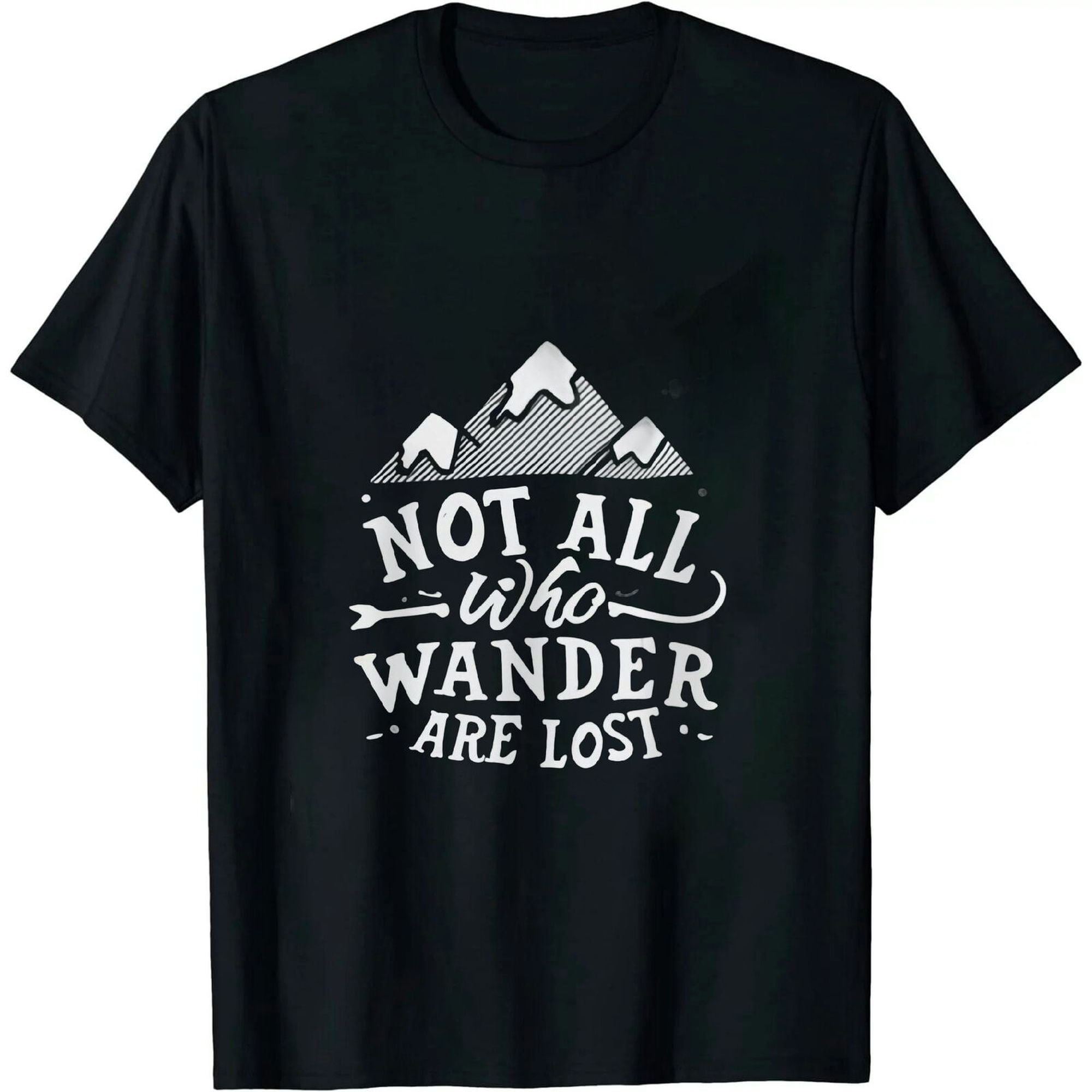 Discover the Enchanting Majesty: Golden Mountain Gradient Tee - Walmart.com 