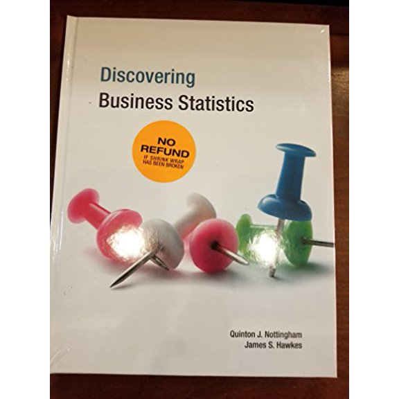 Pre-Owned Discovering Business Statistics Textbook and Software Bundle - Web Platform Only, 9781941552698, Hardcover, 1st