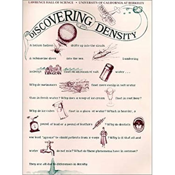 Pre-Owned Discovering Density: Grades 6-8 (Paperback) 0924886617 9780924886614