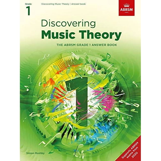 Discovering Music Theory, The Abrsm Grade 1 Answer Book - Walmart ...