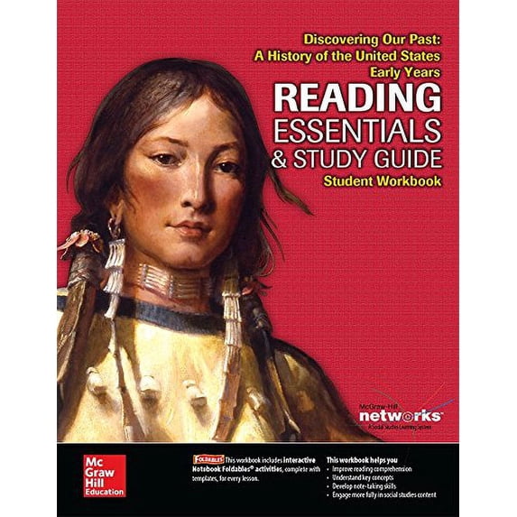 Pre-Owned Discovering Our Past: A History of the United States-Early Years, Reading Essentials and Study Guide, Student Workbook (Paperback) 0076596907 9780076596904