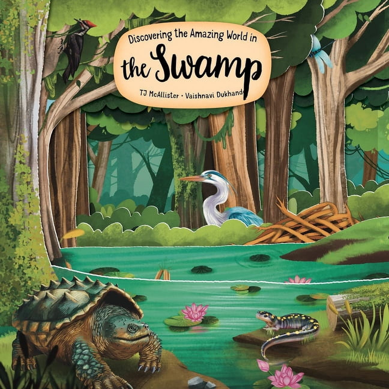 Peek Inside Discovering the Secret World of the Swamp, (Board Book)