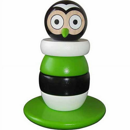 Discoveroo Magnetic Wooden Stacking Owl