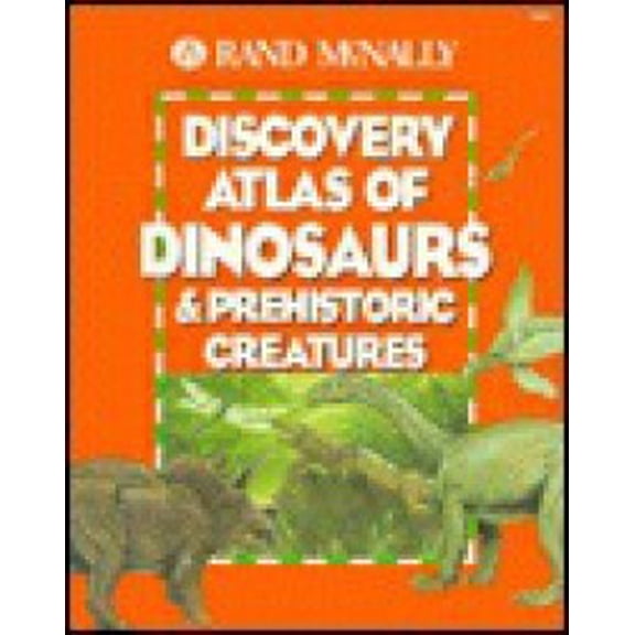 Pre-Owned Discovery Atlas of Dinosaurs  Prehistoric Creatures Paperback Francis Reddy, Jan Wills, Pat Ortega